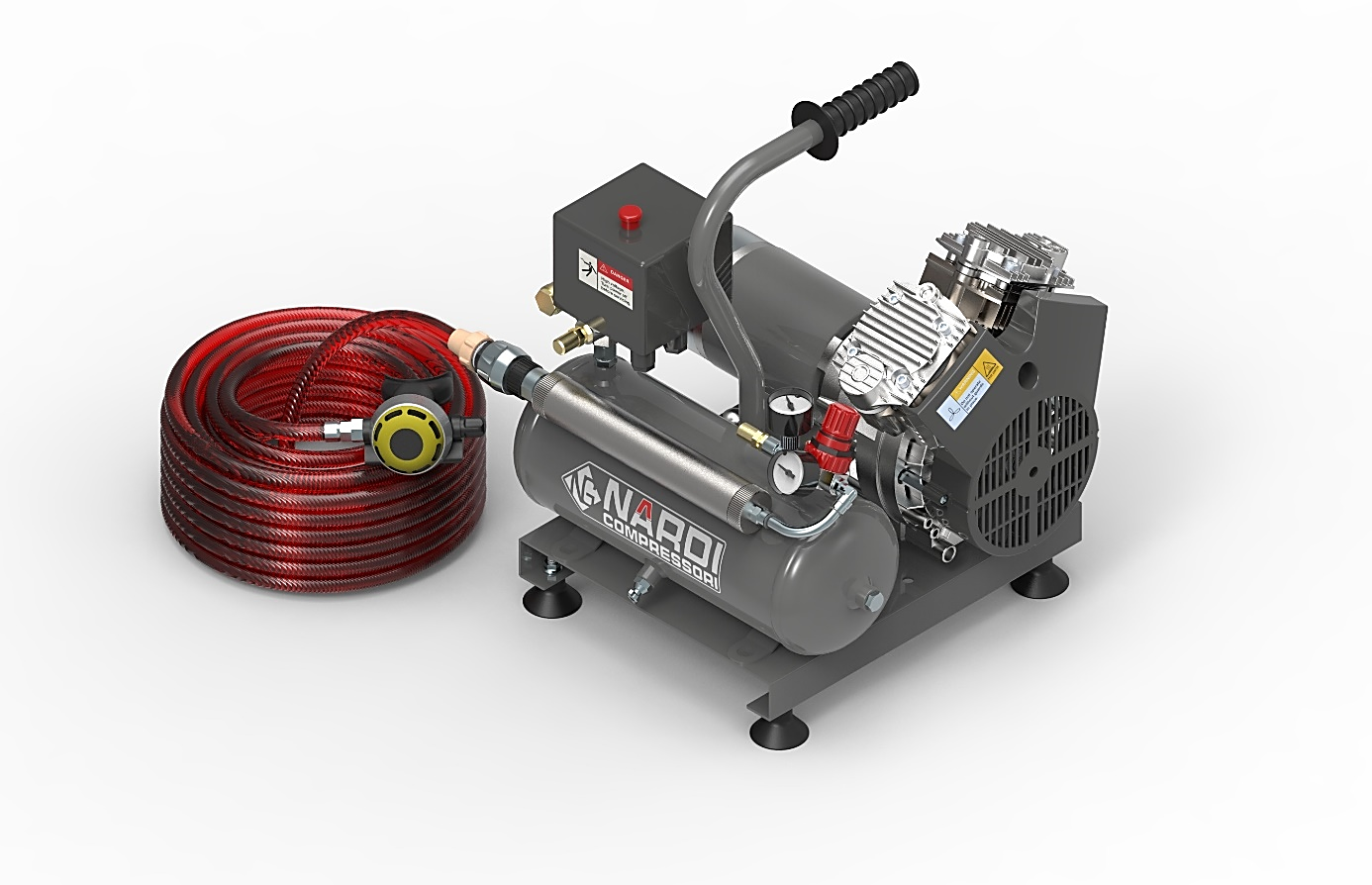 Nardi Compressori portable breathing air compressor available in South Africa from The Titan Emporium